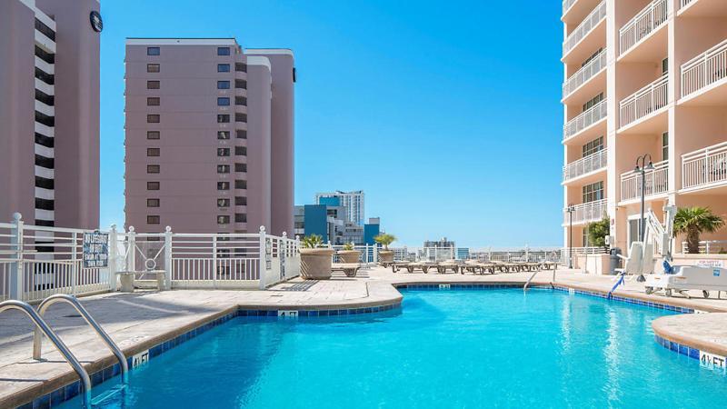 Aparthotel Carolina Grande Myrtle Beach Exterior foto